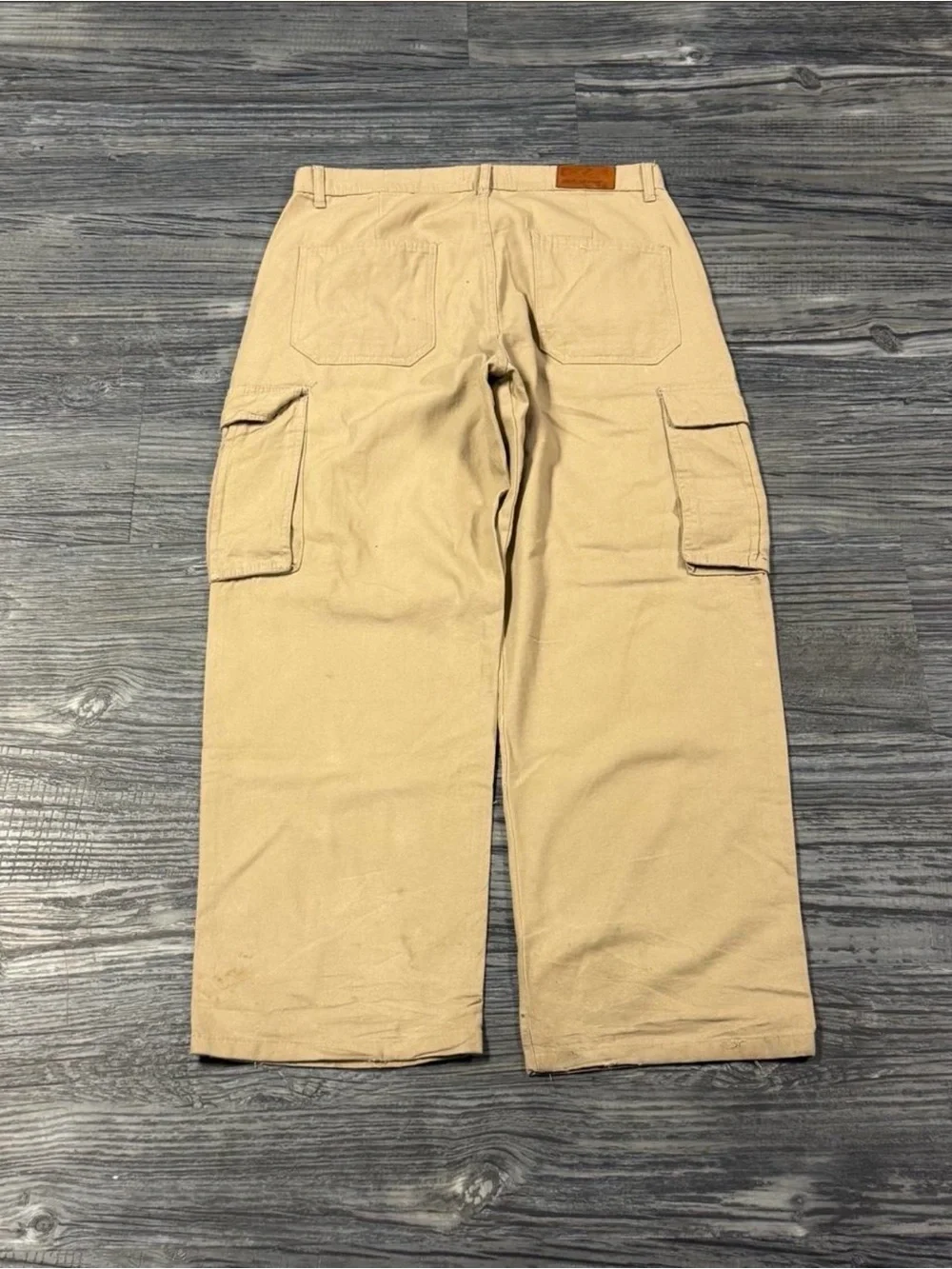 Classic Tan Cargo Pants for Men - Utility Style